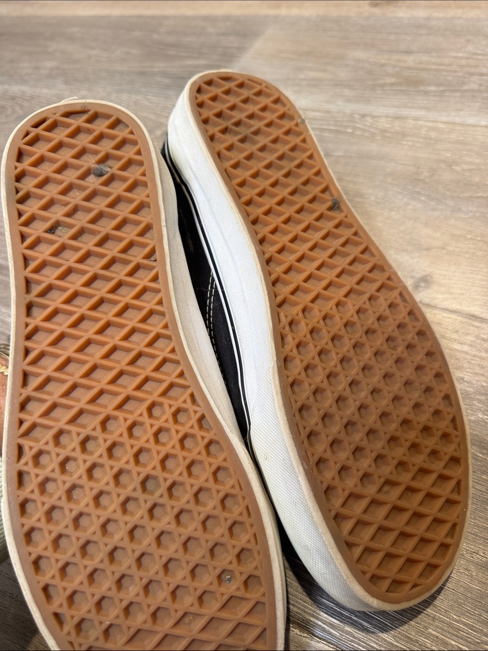 Vans Black and White Low-Top Skate Sneakers - Picture 5 of 5